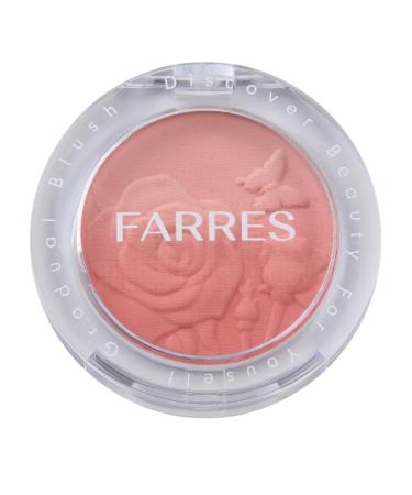 FARRES Compact blush with gradient tone 01 peach - Buy Online on GoSupps.com