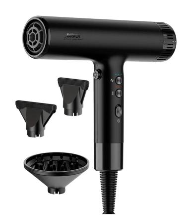 Professional hair hair dryer with nozzles