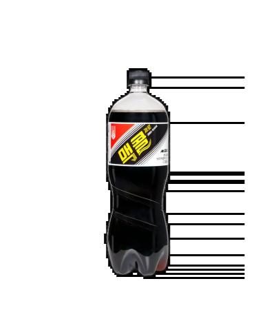Barley carbonated drink "McCol Zero" without sugar 1 5 liters