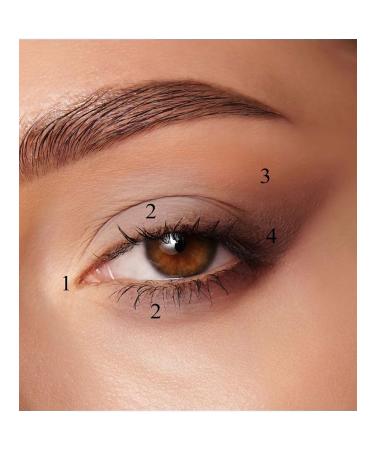 LUXVISAGE Palette matte shadow shallows Glam look 04 lilac - Buy Online on GoSupps.com