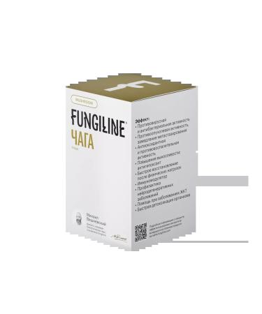 Fungiline Chaga 60 capsules - Buy Online on GoSupps.com
