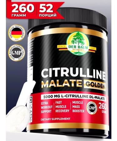 DER BAUM IST GOLDEN Citrullin Malat powder L-CITRULLINE amino acid without taste