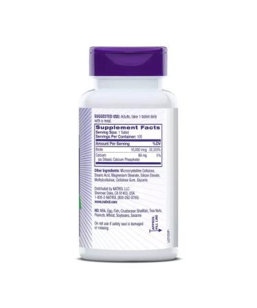 Natrol Biotin 1000 MCG BIOTIN 10 000 mcg - Buy Online on GoSupps.com