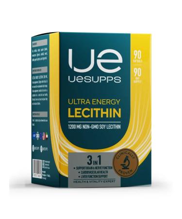 UESUPPS Ultra Energy Lecitin caps x90 - Buy Online on GoSupps.com