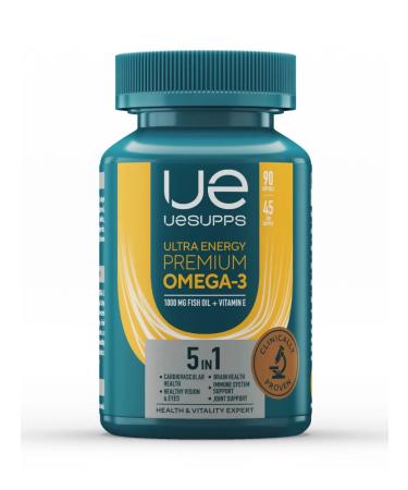 UESUPPS Ultra Energy Premium Omega-3 caps x90 - Buy Online on GoSupps.com