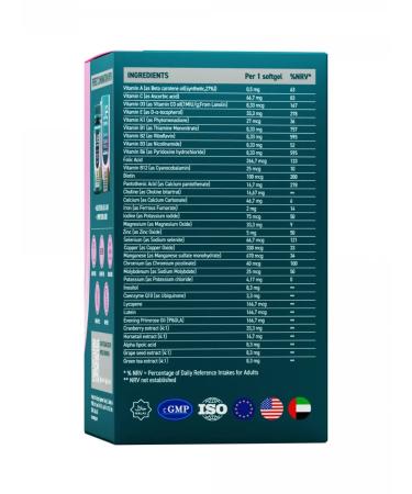 UESUPPS Ultra Energi Beuti Wumenitamin Caps X60 - Buy Online on GoSupps.com