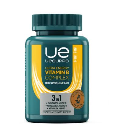 UESUPPS Ultra Energy Vitamin B complex caps x90 - Buy Online on GoSupps.com