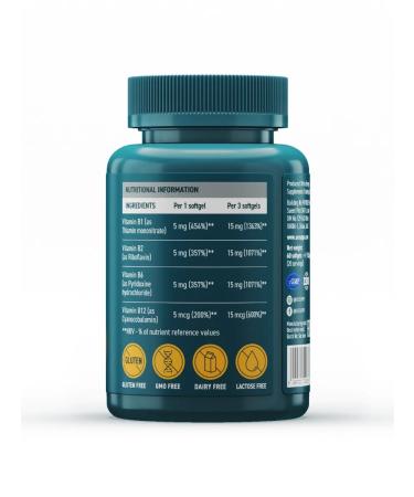 UESUPPS Ultra Energy Vitamin B complex 60 capsules - Buy Online on GoSupps.com