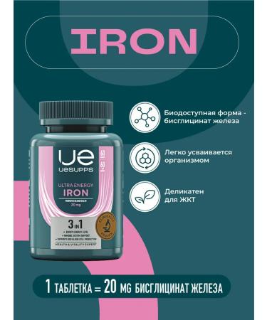 UESUPPS Ultra Energy Iron Table x60 - Buy Online on GoSupps.com