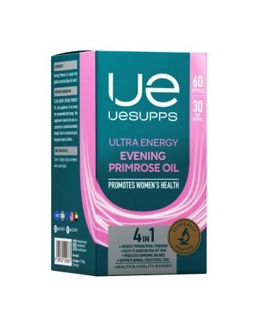 UESUPPS Ultra Energzhi Oil evening primrose caps x60 - Buy Online on GoSupps.com