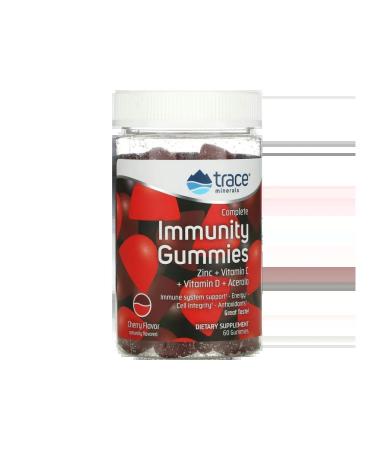 Trace Minerals Vitamin D3 + C + zinc 60 chewing pastors