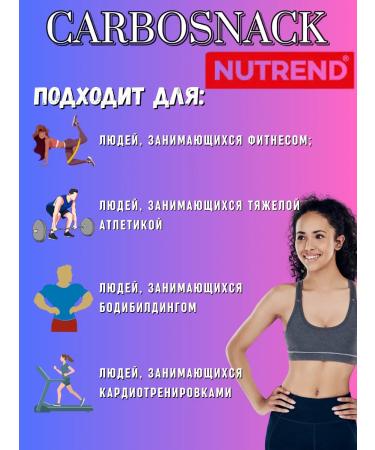 BioTechUSA Energy Gel Carbosnack Nutrend 50 g 18 pcs blueberries - Buy Online on GoSupps.com