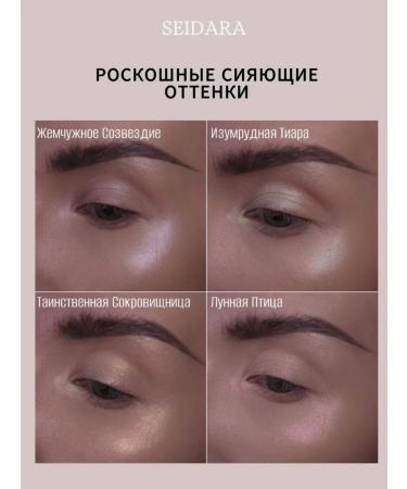 SEIDARA Highlighter for the face mineral crumbly - Buy Online on GoSupps.com