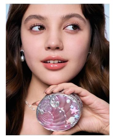 Flower Knows Shell's jewel Face Baked powder 02 - Buy Online on GoSupps.com