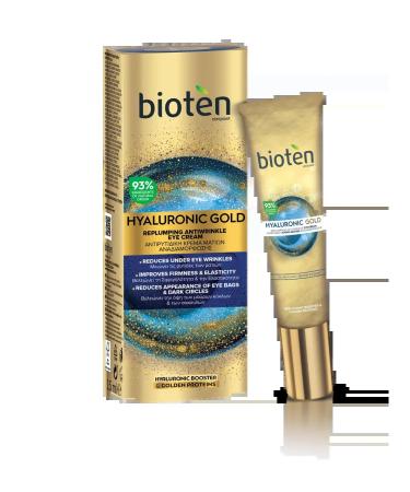 Bioten Hyaluronic Gold anti -aging skin cream around the eyes - Buy Online on GoSupps.com