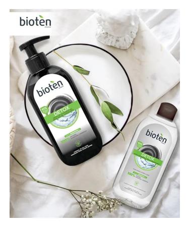 Bioten Detox micellar water 400ml - Buy Online on GoSupps.com