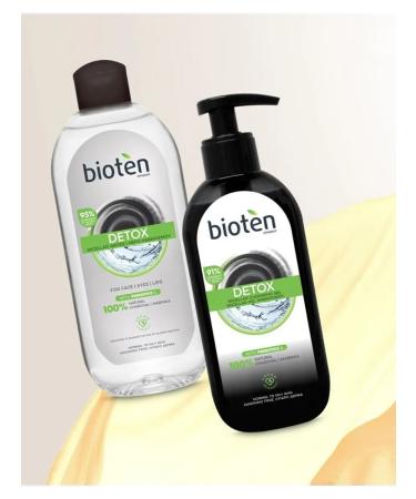 Bioten Detox micellar water 400ml - Buy Online on GoSupps.com