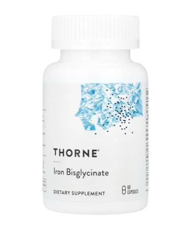 Thorne Research Iron bisglicinate 60 capsules