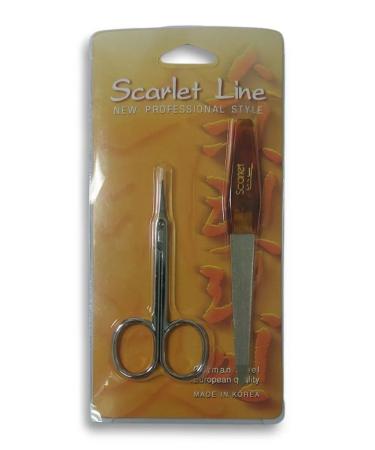 Scarlet Line Set of manicure nail tools 2 objects of Korea - Buy Online on GoSupps.com