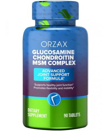 ORZAX Amazon Glucosamine chondroitin Glucosamine Chondroitin 90 tablets - Buy Online on GoSupps.com