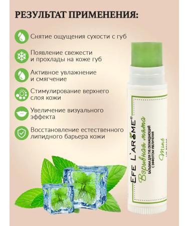 Efe Larome Lip balm cooling set 2 pcs - Buy Online on GoSupps.com