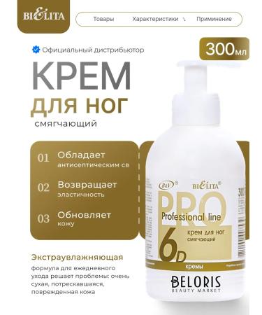 BELITA Foot cream softening from cracks professional