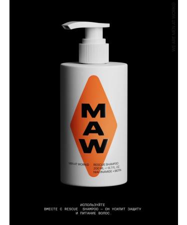 MAW Rescue Conditioner. Hair loss - Buy Online on GoSupps.com