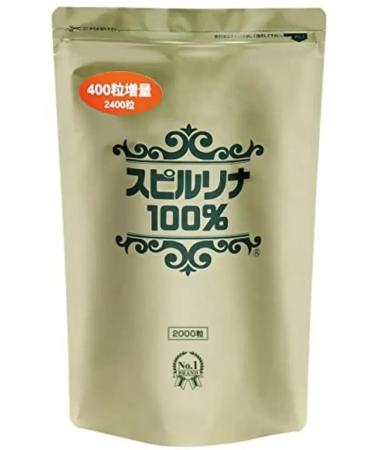 Algae Japanese spirulina 2400 tablets - Buy Online on GoSupps.com
