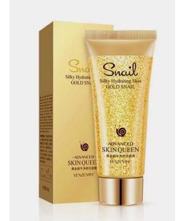cosmetics Washing foam Venzen Silky Hydrating Skin Gold Snail