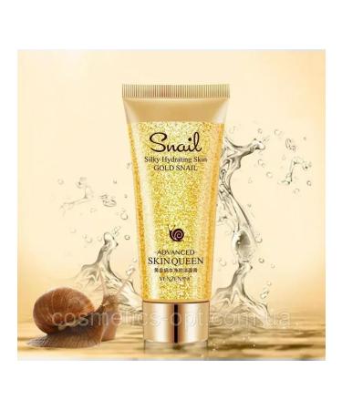cosmetics Washing foam Venzen Silky Hydrating Skin Gold Snail - Buy Online on GoSupps.com