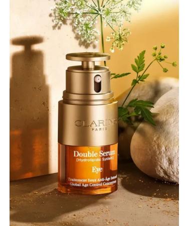 Clarins Double serum rejuvenating serum around the eyes 20 ml - Buy Online on GoSupps.com