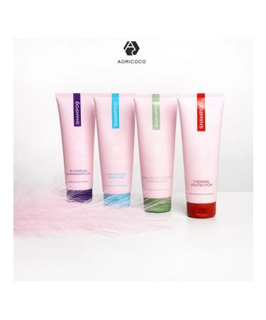 ADRICOCO Hair shampoo with thermal protection 200ml - Buy Online on GoSupps.com