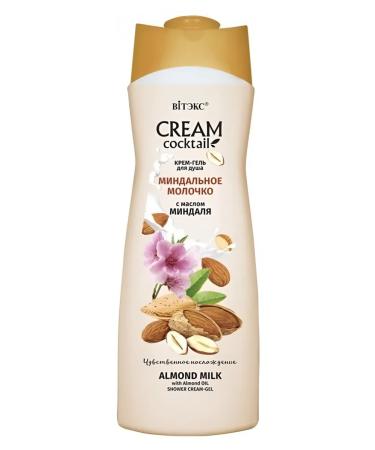 Vitex Cream-gel shower almond milk 515ml - Buy Online on GoSupps.com