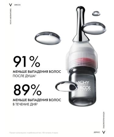 Vichy Serum against hair loss for men 21 monodosis - Buy Online on GoSupps.com