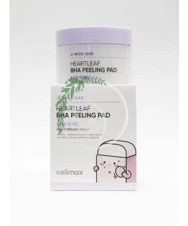 Celimax Heartleaf Bha Peeling Pad 60pcs exfoliating Pads - Buy Online on GoSupps.com