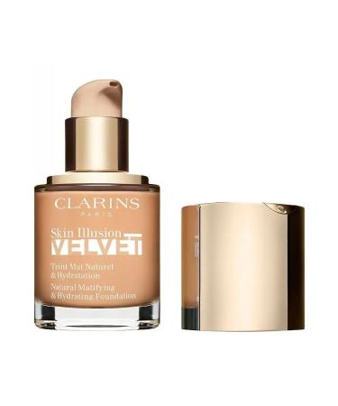 Clarins Moisturizing tonal cream Skin Illusion Velvet 107c Beige - Buy Online on GoSupps.com