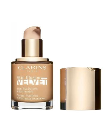 Clarins Moisturizing tonal cream Skin Illusion Velvet 110n Honey - Buy Online on GoSupps.com