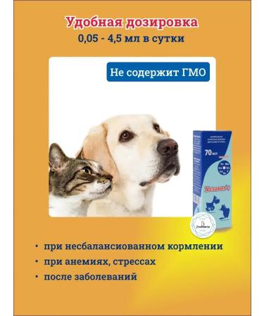 Jupiter Helavit with anemia for cats and dogs 70 ml - Buy Online on GoSupps.com