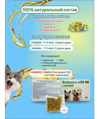 VAKA Fish oil in capsules with kelp 100 capsules - Buy Online on GoSupps.com