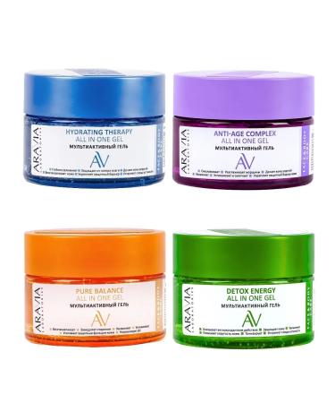 ARAVIA Anti-Age Complex All in One Gel Gel Face and Body 250 ml - Buy Online on GoSupps.com