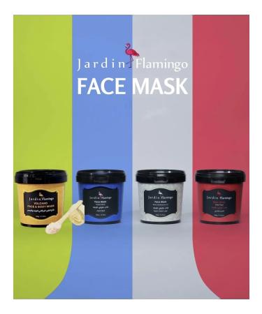 JaR Flamingo Clay face mask - Buy Online on GoSupps.com