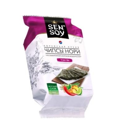 Sen Soy Assorted chips nori 4.5 gr. - 6 pcs - Buy Online on GoSupps.com