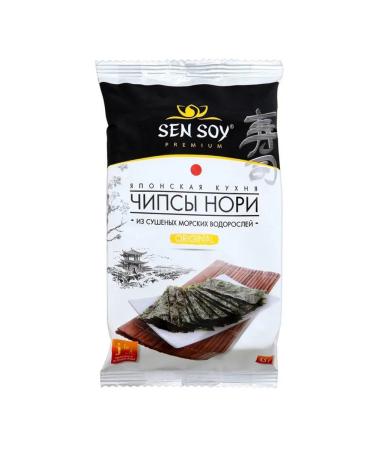 Sen Soy Assorted chips nori 4.5 gr. - 6 pcs - Buy Online on GoSupps.com