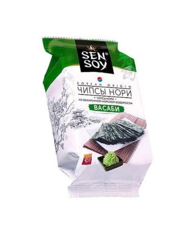 Sen Soy Assorted chips nori 4.5 gr. - 6 pcs - Buy Online on GoSupps.com