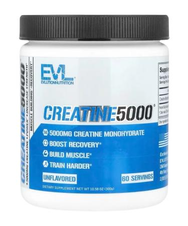 EVLution Nutrition Creatine5000 without additives 300 g (10.58 ounces)