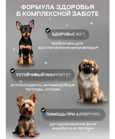 cosmodog Feed for mini dogs dry hypoallergenic with lamb 2 kg - Buy Online on GoSupps.com