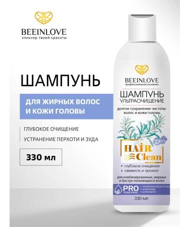 BEEINLOVE Shampoo for deep cleansing oily hair from dandruff