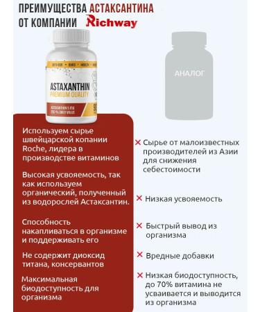 RichWay Natural astaxantin in Astaxan micro -cross - Buy Online on GoSupps.com