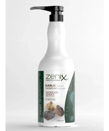 Zenix Professional hair shampoo (black garlic) 1l