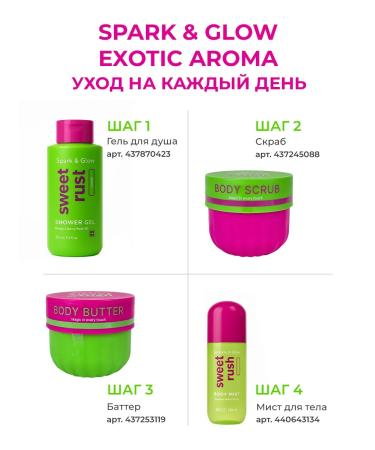 Spark&Glow Exfoliating anti -cellulite body scrub - Buy Online on GoSupps.com